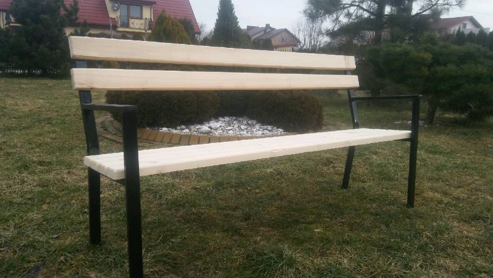 Ławka Ławki Ogrodowe Różne Długości Wzory deski Olchowe od 140do200cm