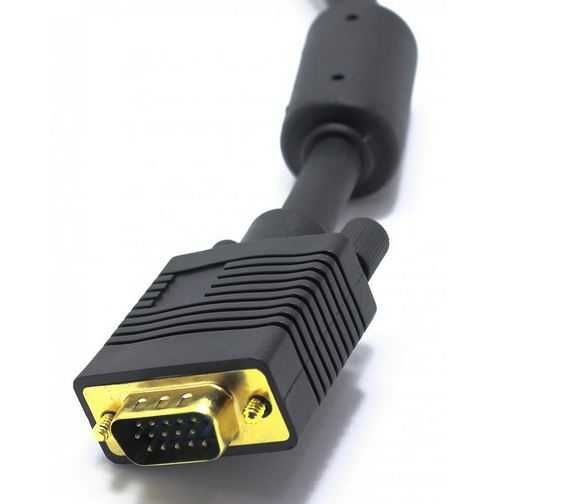 Kabel przełącze SVGA (wtyk-wtyk) ZŁOTE VITALCO 1,8m