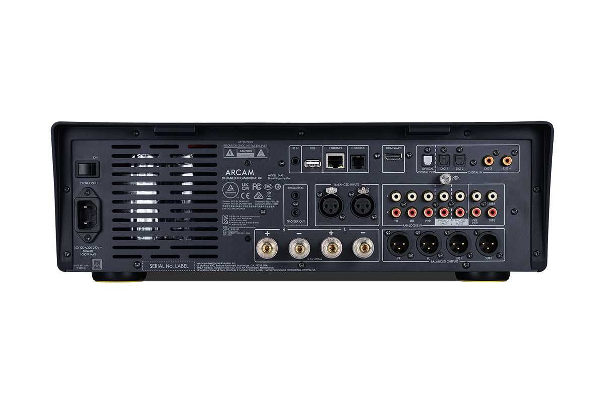 ARCAM SA45 Wzmacniacz stereo/DAC/Streamer 10 x 0% lub cena specjalna