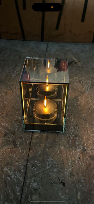 Nowość!! Hit szklany lampion znicz