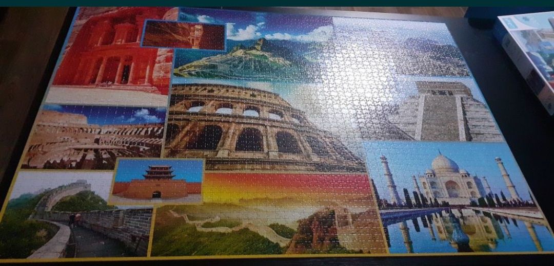 Puzzle 7 maravilhas do mundo