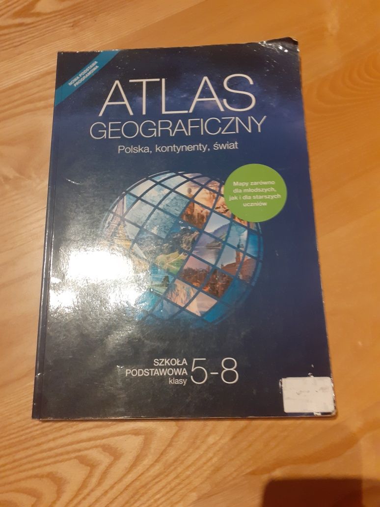 Atlas geograficzny klasa 5-8