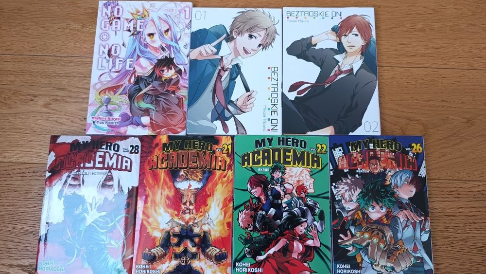 Mangi My Hero Academia, + inne, NOWE