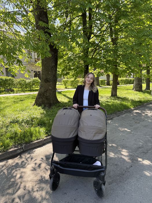 Коляска для двійні Dorjan Twin 3 в 1