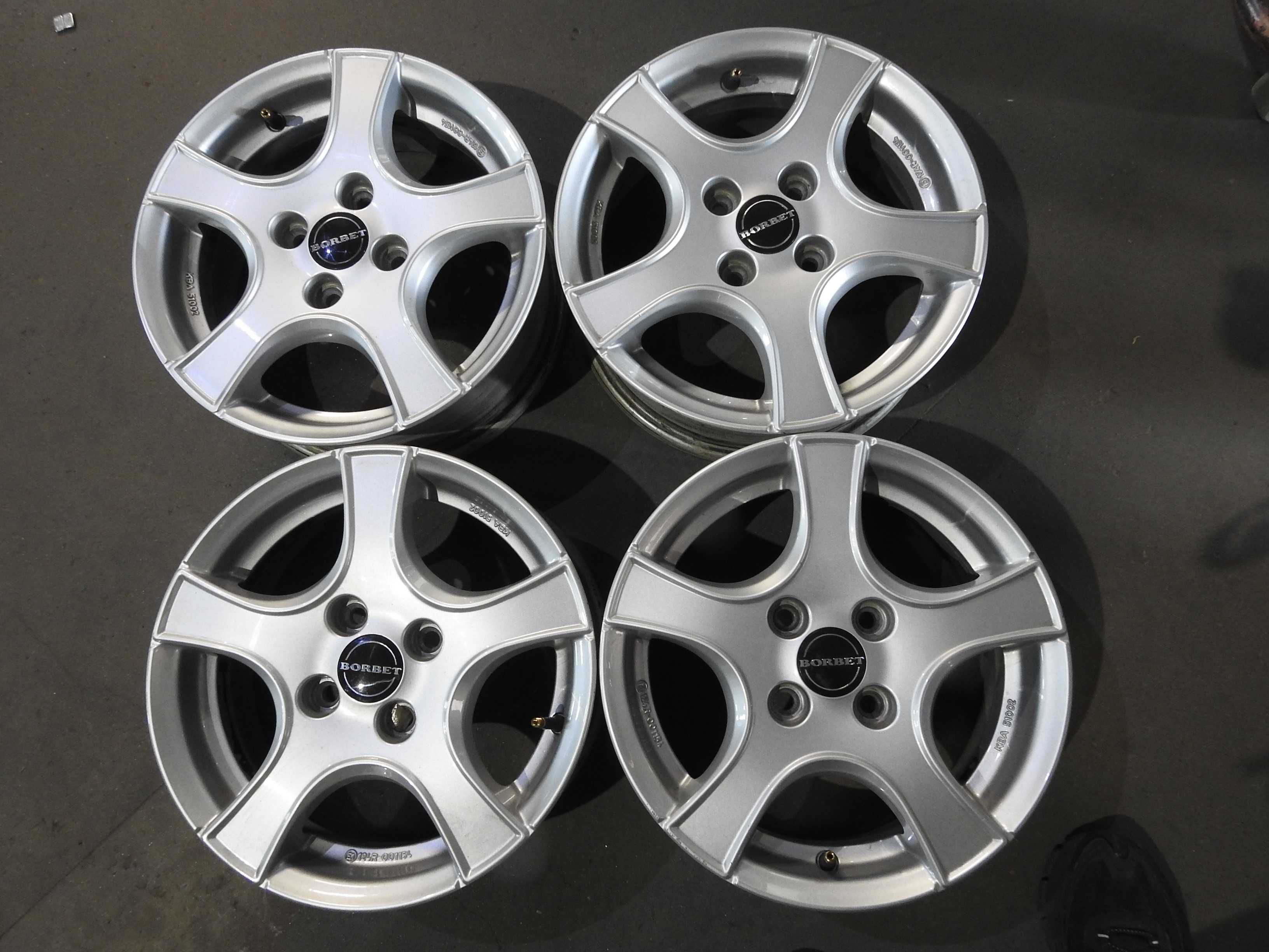 4x Alu 14'' 4x100 5,5J ET39 Piasta 56,6mm  OPEL Chevroletn JAK NOWE