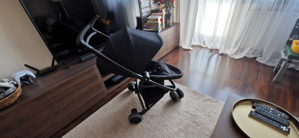 Wózek spacerowy Quinny Zapp Flex Black on Black + Torba transportowa
