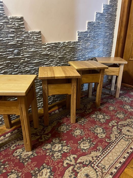 Табуретки (стільці) дубові