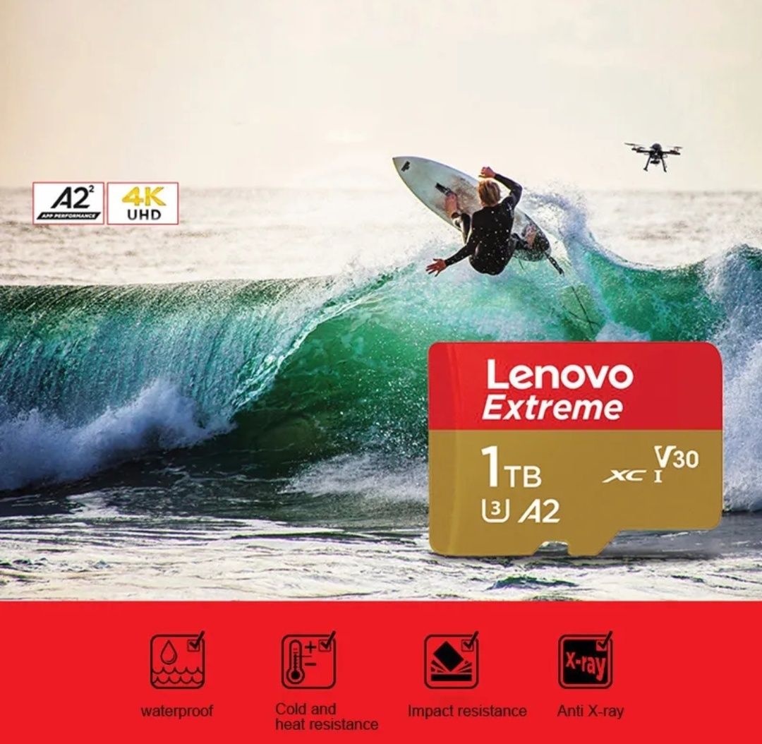 Карта пам'яті Micro SD Lenovo 1 TB