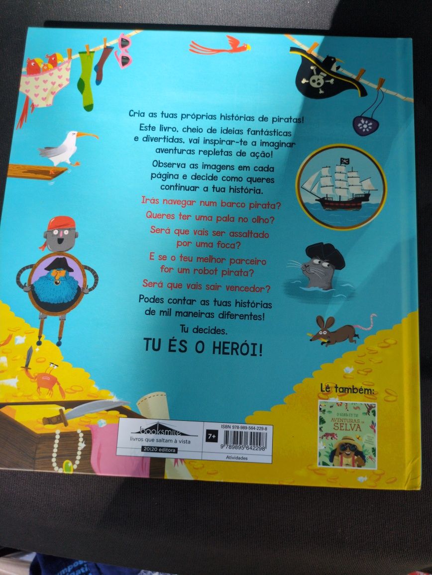 O Herói és tu! Aventuras com os Piratas de Lily Murray
