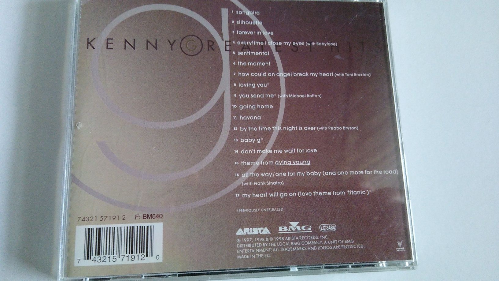 Płyta CD z muzyką Kenny G. Greatest Hits