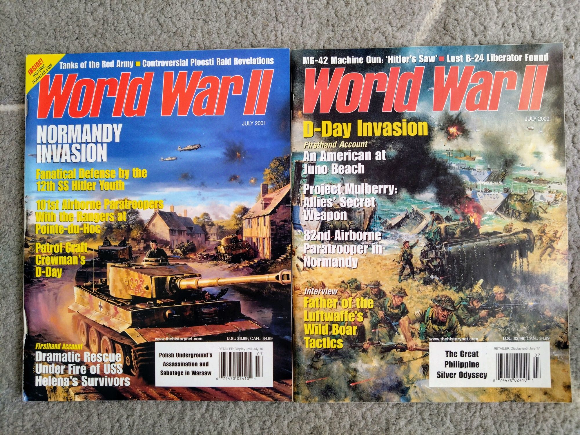 World War II - czasopismo Wojenne 2001, 2000 rok