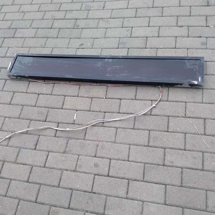 Reklama świetlna LED - 140X20X5 cm / Litery w kolorze czerwonym /