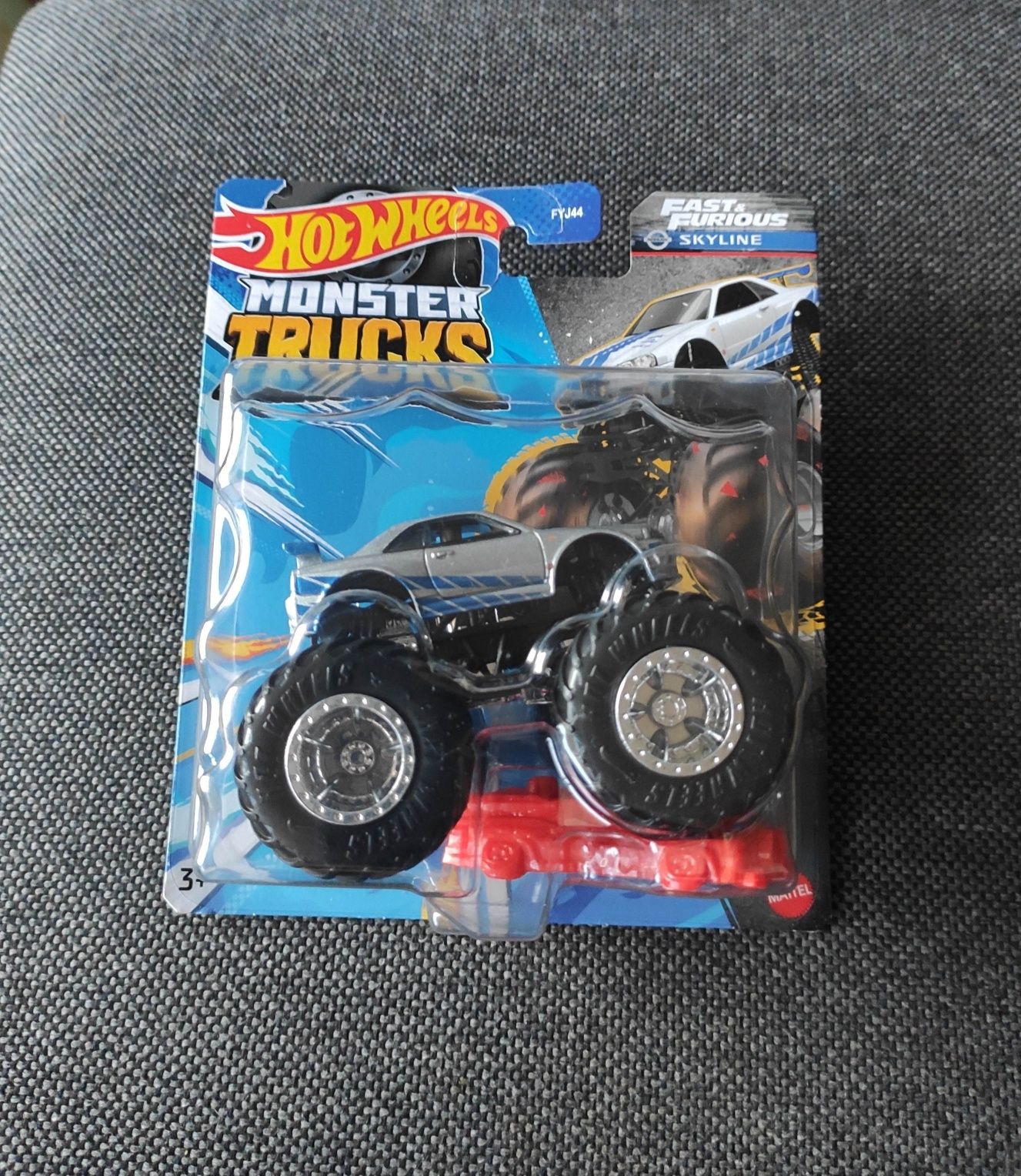 Hot Wheels Monster Truck - Nissan Skyline GT-R R34 Fast & Furious