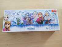 Puzzle panorama 100 elementów Kraina Lodu Anna Elza dla dziecka 5+