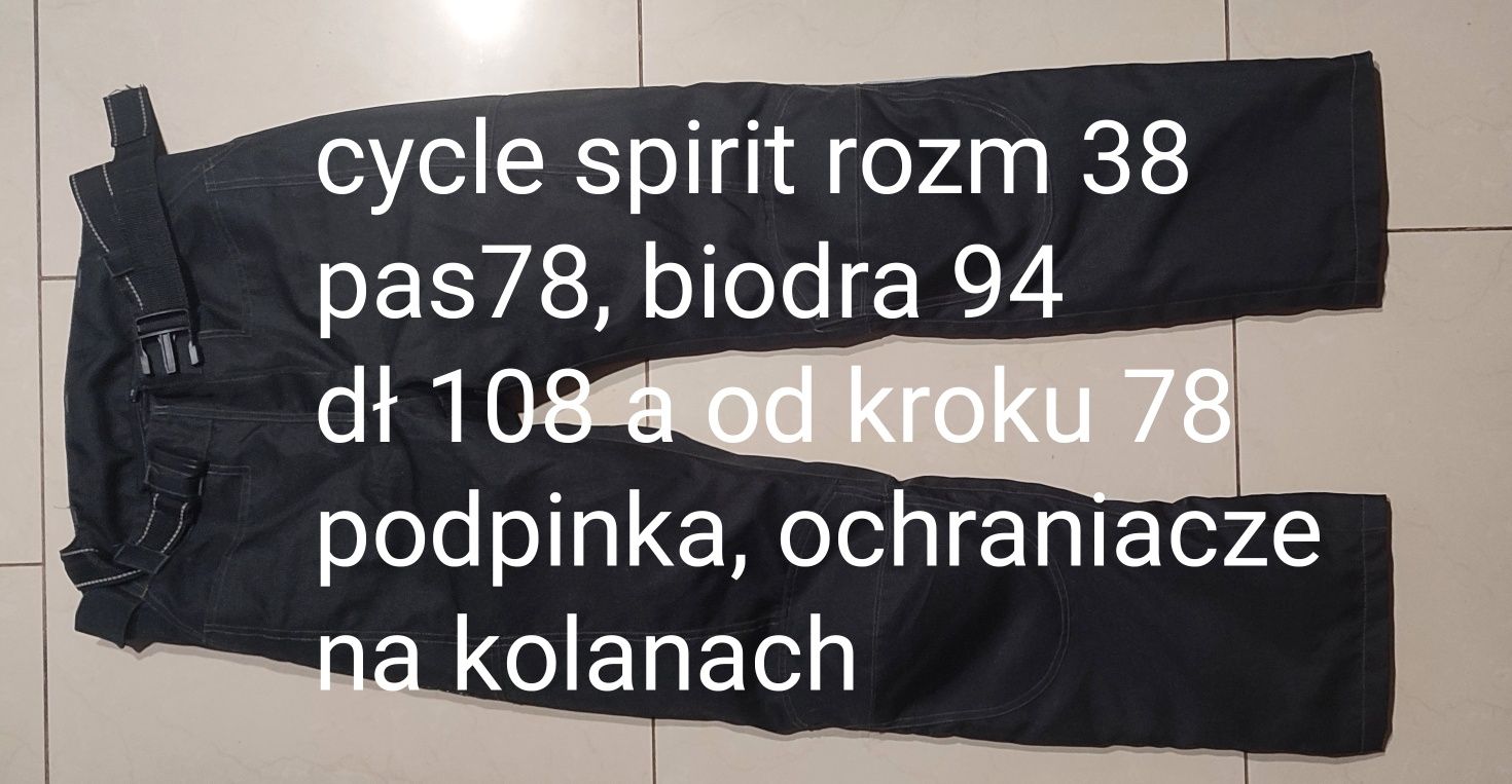 Kurtka i spodnie motocyklowe motocyklowa damska strój motocyklowy