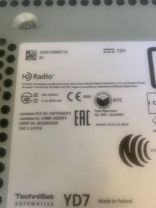 Radio vw MIB STD2 PQ+/NAV uszkodzony