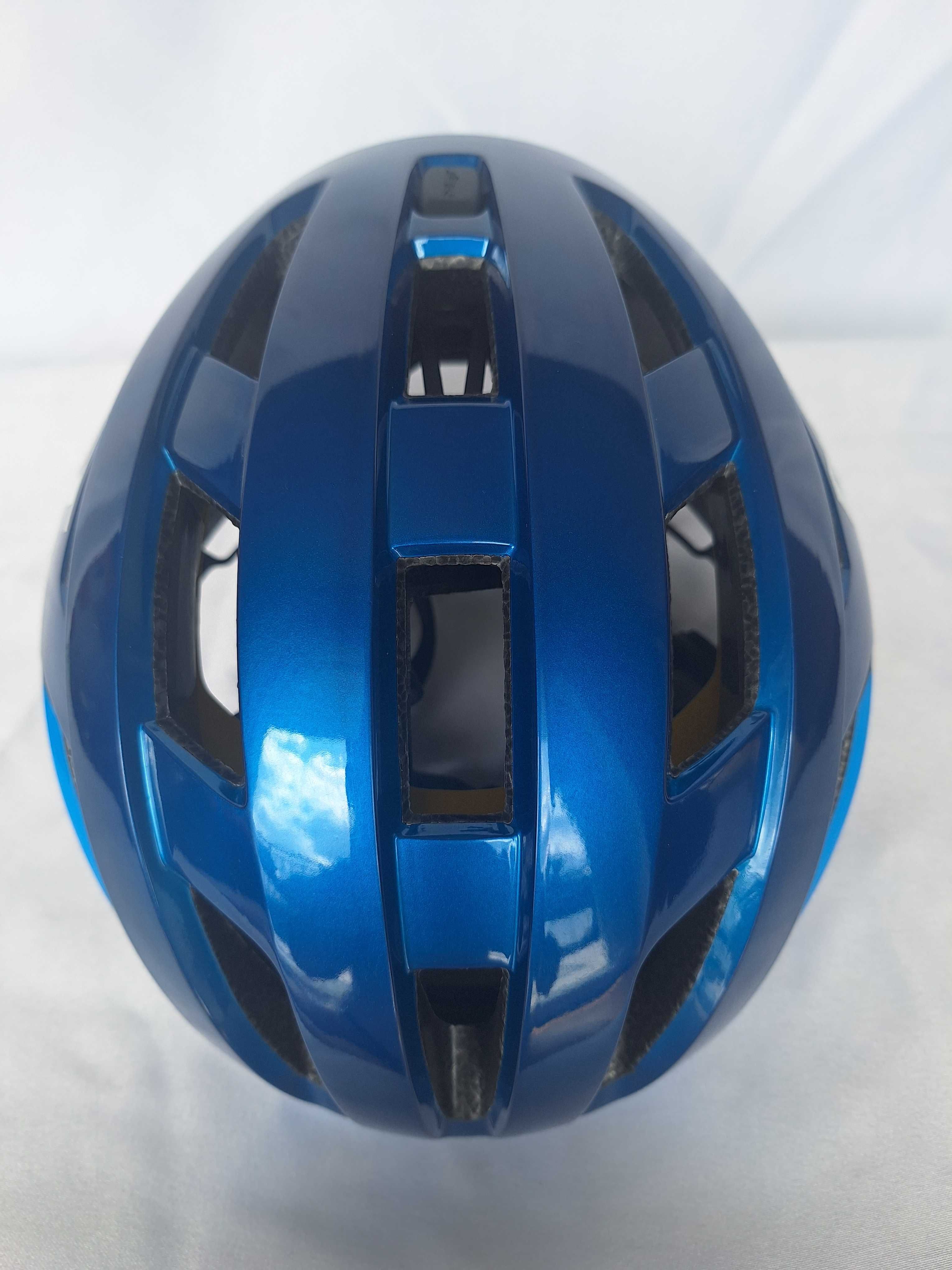 Kask rowerowy szosowy Met Vinci Mips Blue Metallic L 58-61cm