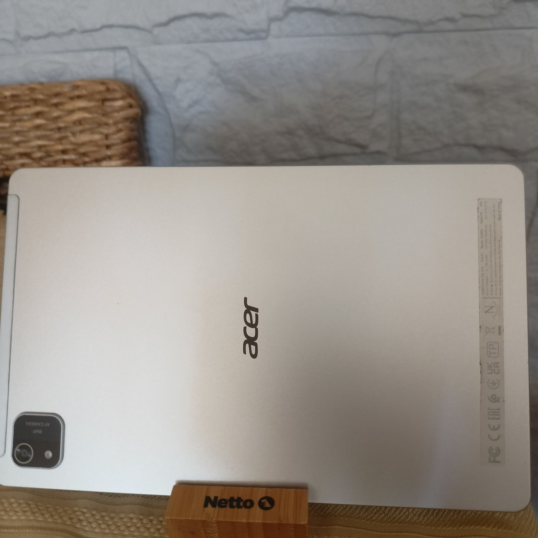 Tablet Acer Iconia A10-21-A862 4/128GB Wi-Fi Srebrny-Uszkodzony