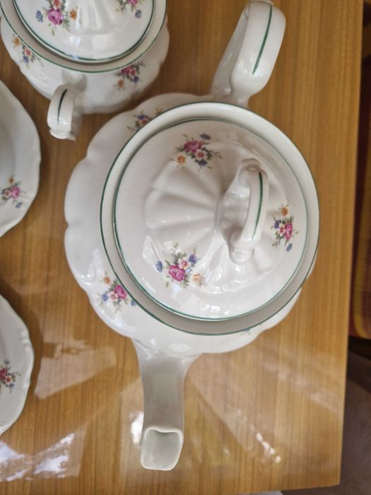 Porcelana Tielsch Wałbrzych - 6-osobowy zestaw kawowy