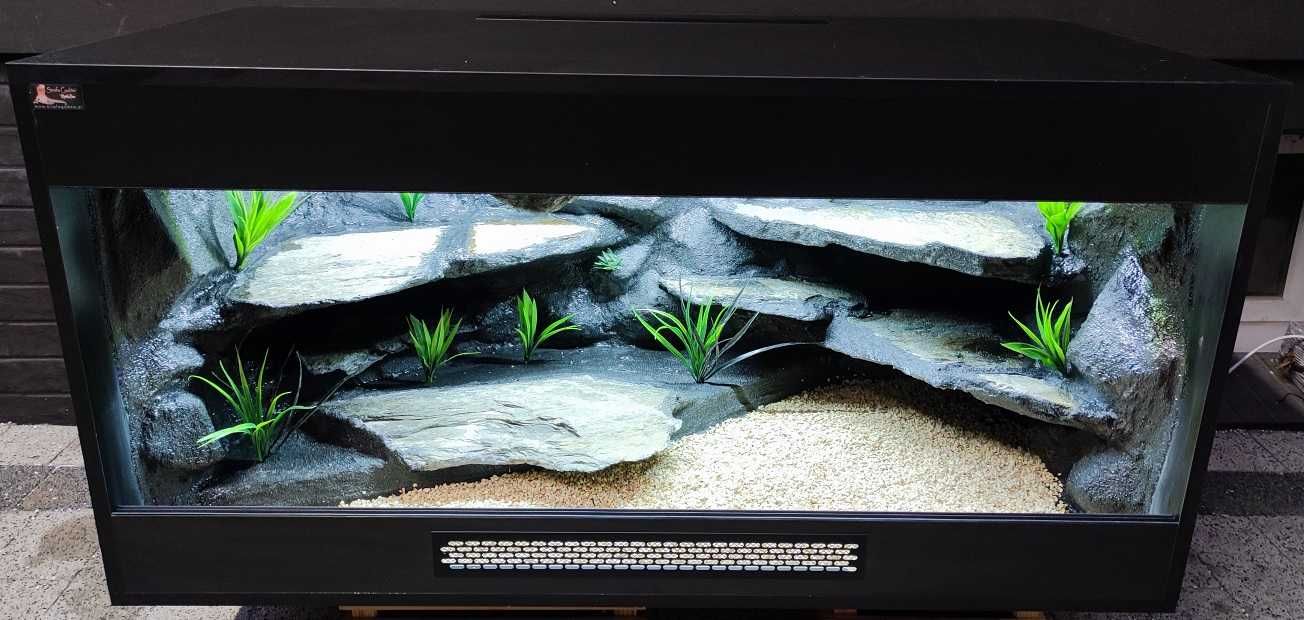 Terrarium pustynne nr535 120/60/60 dla agamy brodatej  NA ZAMÓWIENIE