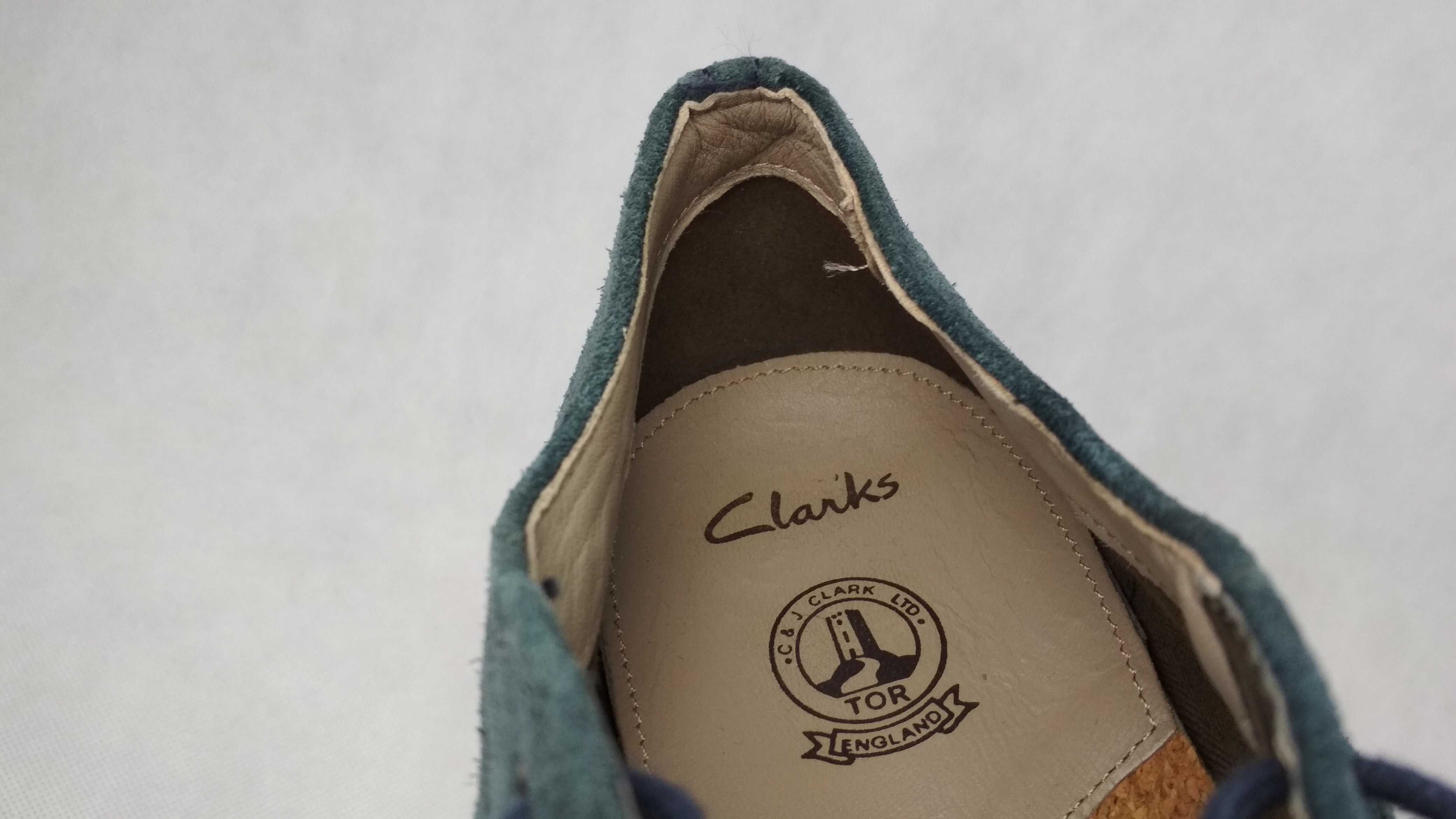 CLARKS Arton Walk Półbuty Oxfordy Skórzane Roz. 45