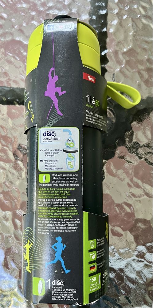 Butelka z filtrem do wody 0.6 L fill&go Active LIMONKA BRITA