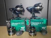 2 szt. Shimano Thunnus CI4 6000 Baitrunner + knoby T + szpule