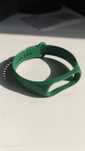 Opaska do MiBand 4 - ażurowa, kolor zielony, khaki -NOWA