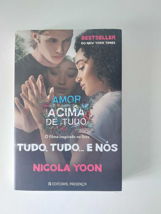 Livro "Tudo, Tudo e Nós" de Nicola Yoon