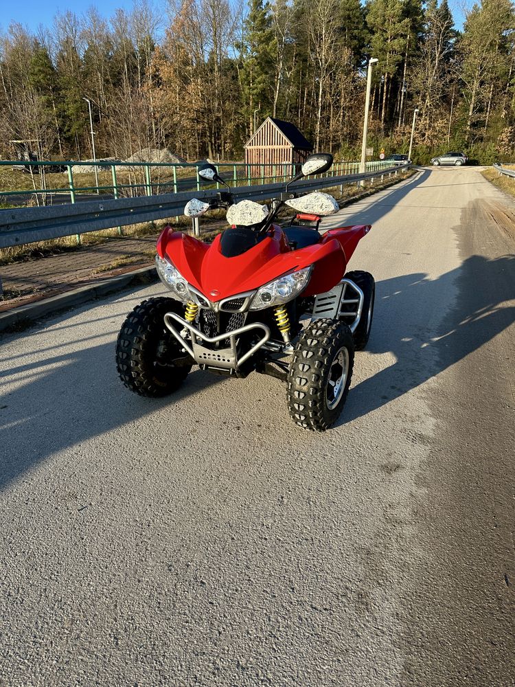 Quad KYMCO Maxxer 400 4X4 Homologacja L7E tylko 7tyś przebiegu