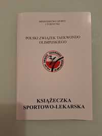 książeczka sportowo-lekarska taekwondo