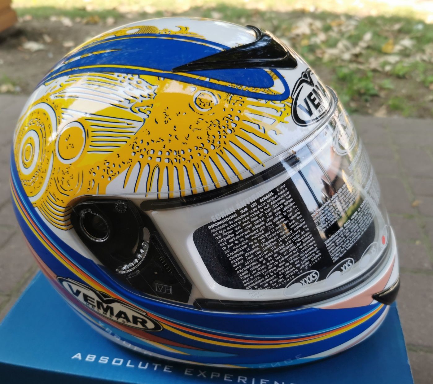 Kask motocyklowy Włoski na motor