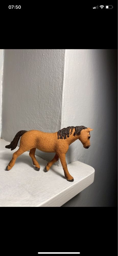 13780 Schleich koń klacz Bashkir Curly 2014 , wycofana