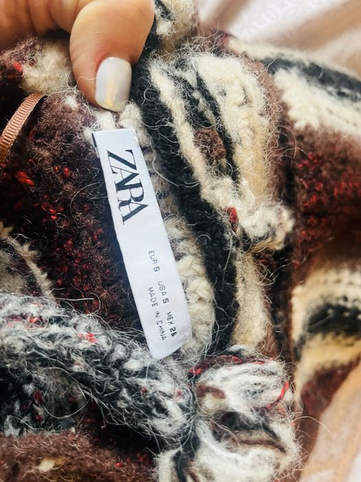 Худі limite edition Zara з шерстю альпаки, верблюда розмір S