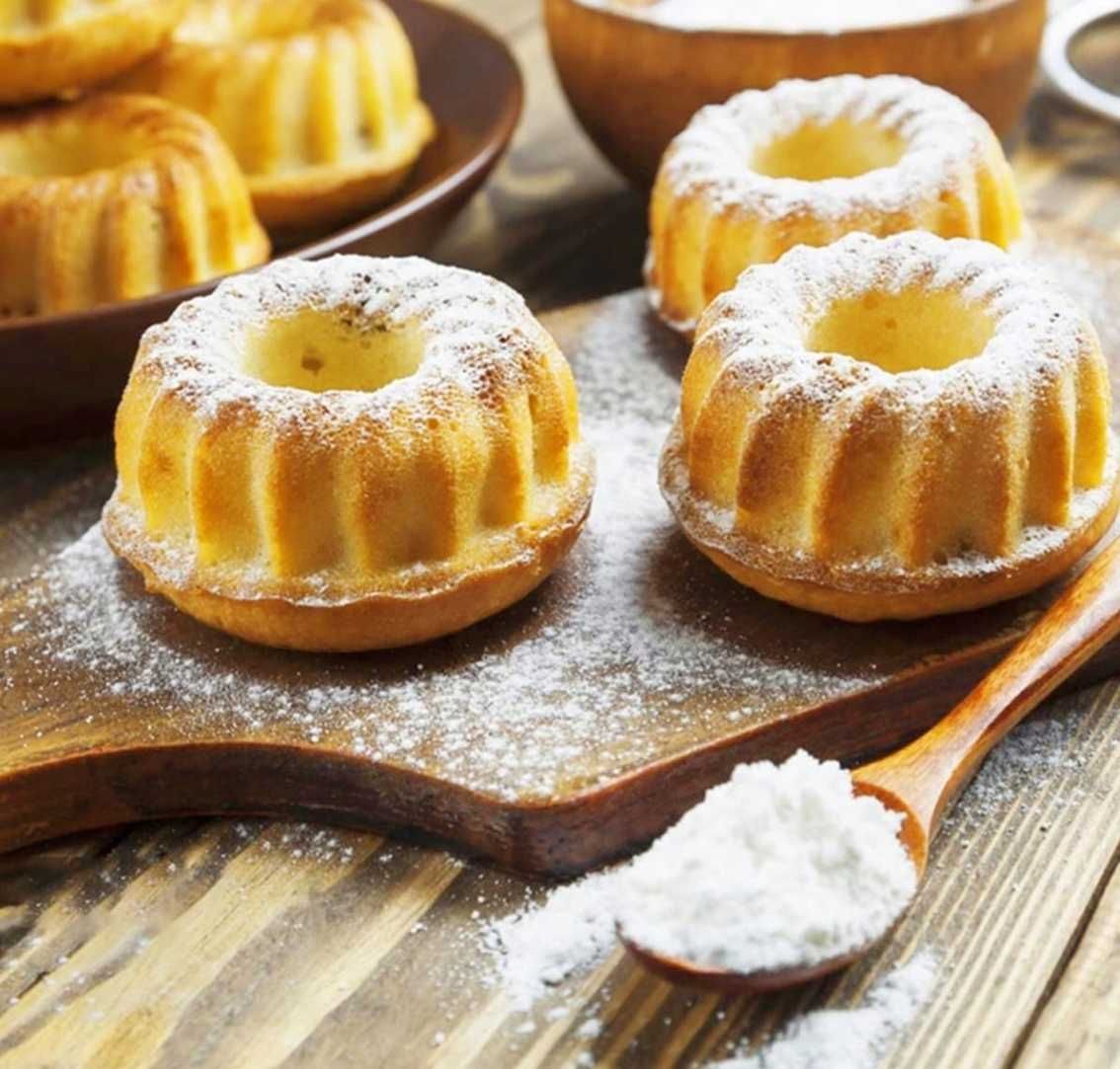 SILIKONOWA FORMA do muffinek babeczek z dziurkami foremka na babkę