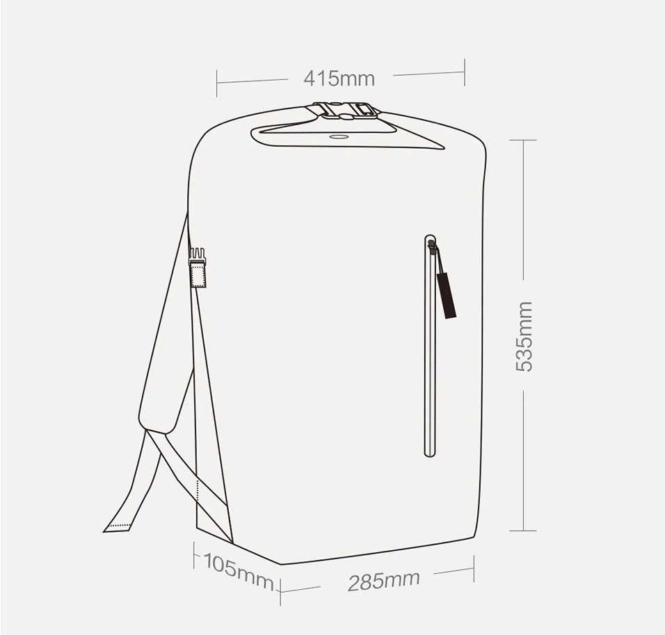 ⫸ Рюкзак • Xiaomi Mi 90 Points • 20л • Складывается + Подарок