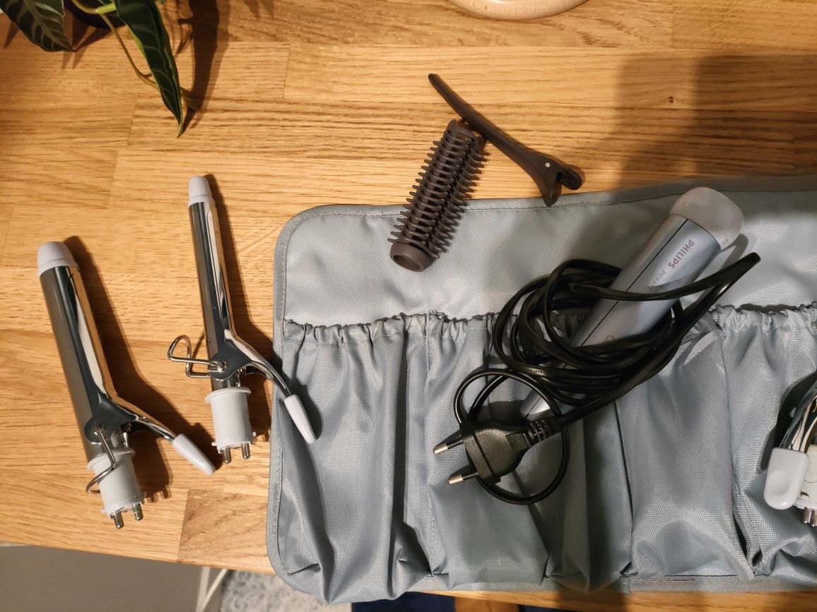 Zestaw Philips beauty lokówka, prostownica, karbownica