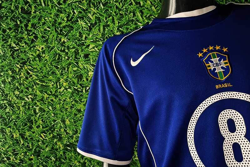 Koszulka reprezentacji Brazylii #8 KAKA away version 2004/06 rozmiar:M