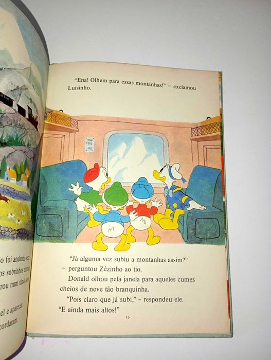 Pato Donald Alpinista - Clube do rato Mickey