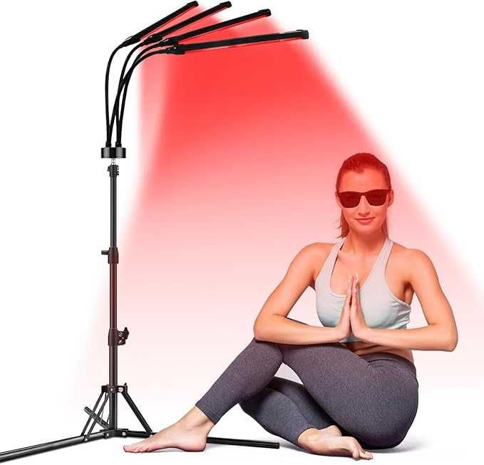 Lampa na podczerwień terapeutyczna ŚWIATŁO 660NM + 850NM Z TIMER