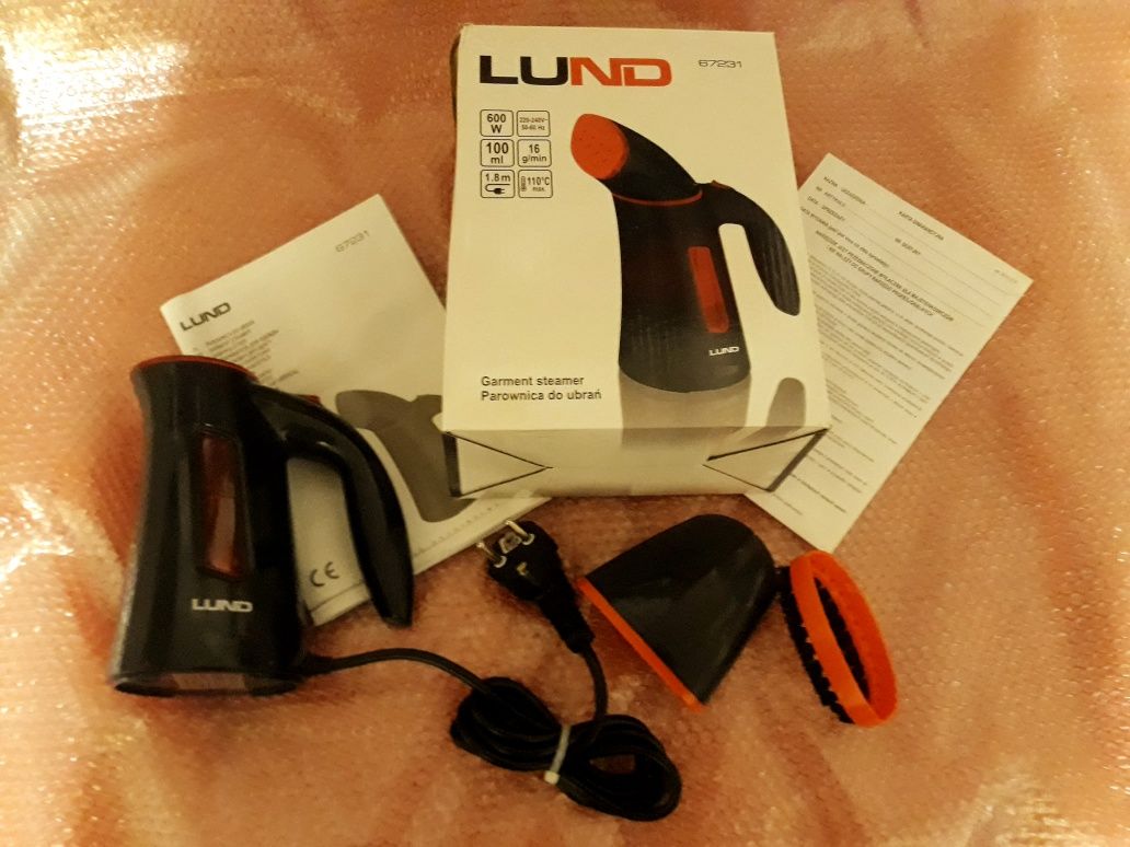 Turystyczna parownica do ubrań marki LUND 600W