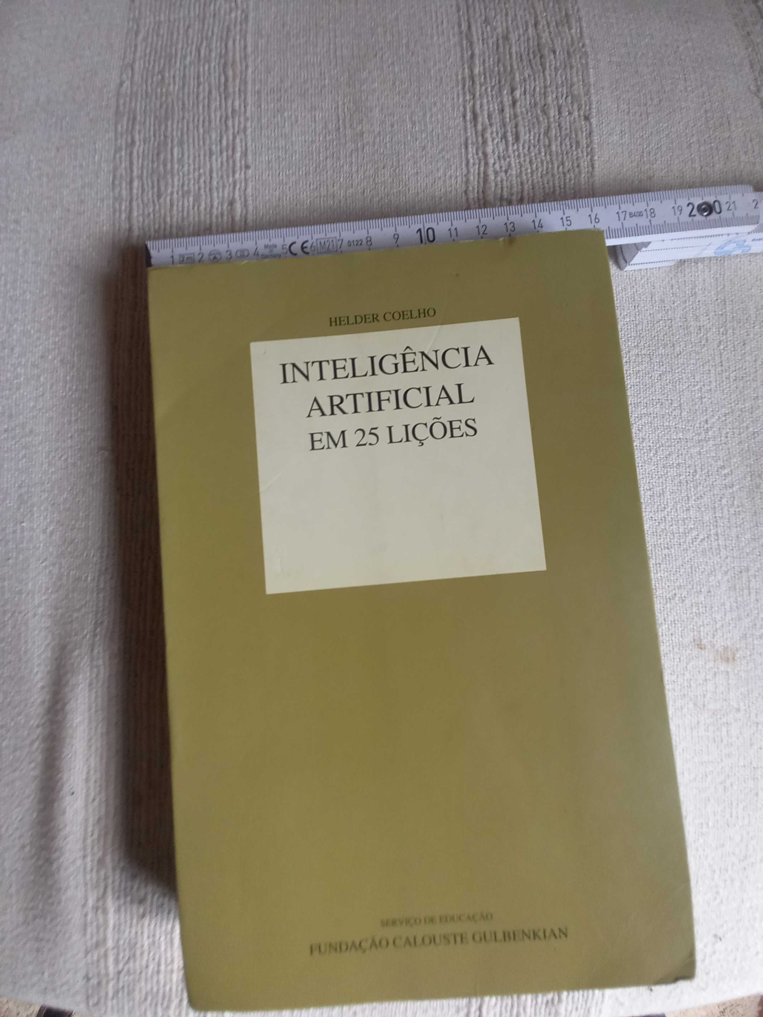 Inteligência Artificial em 25 Lições de Helder Coelho ed Gulbenkian