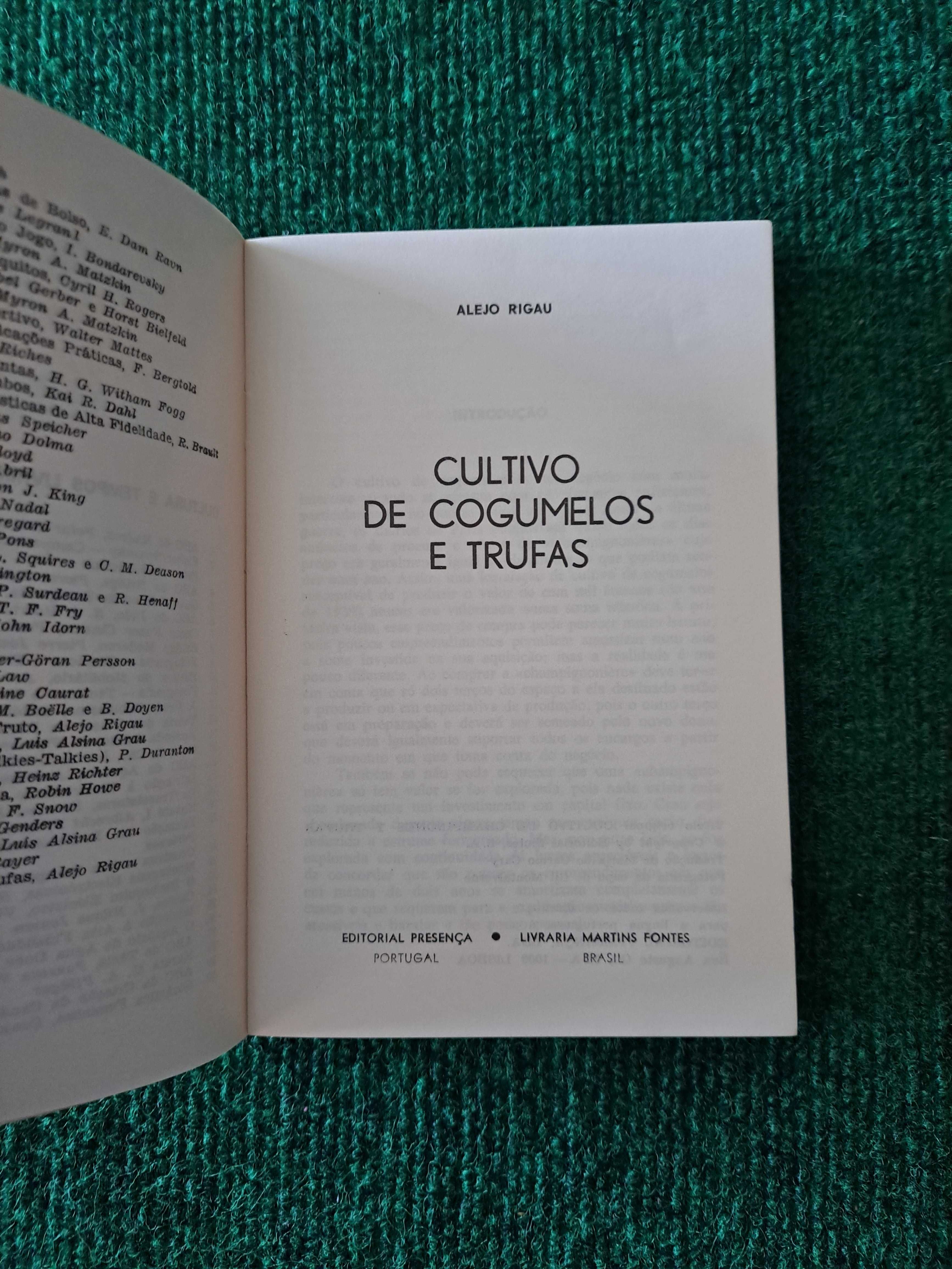 Cultivo de Cogumelos e Trufas - Alejo Rigau