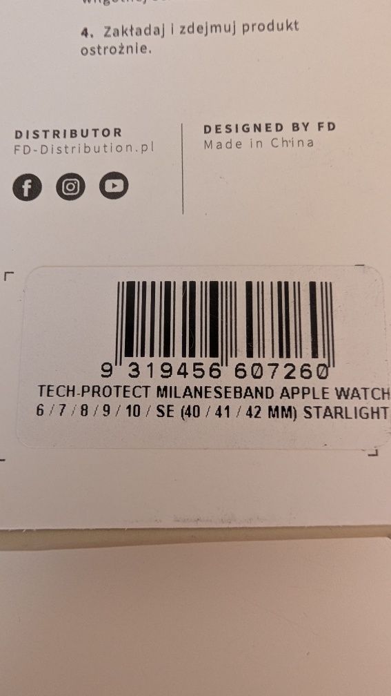 Pasek dla Apple watch