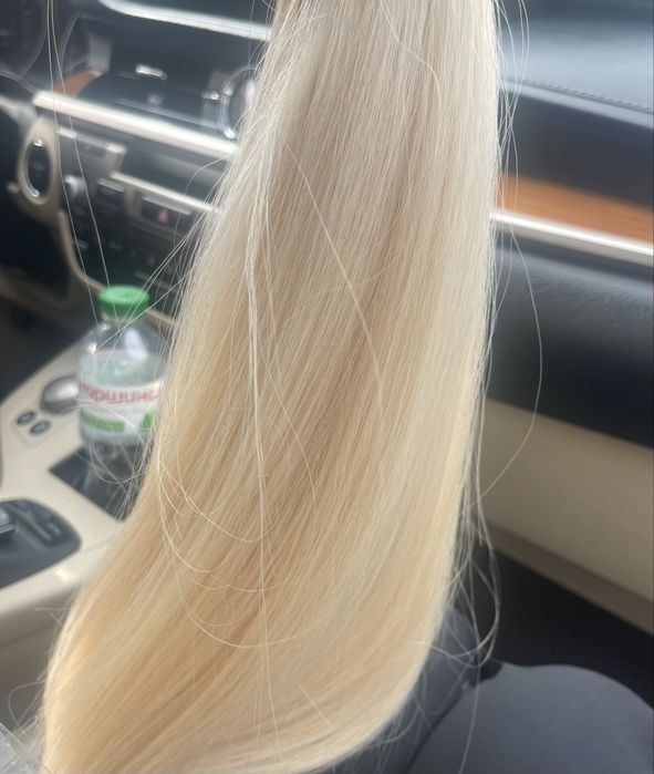 Волосы для наращивания блонд