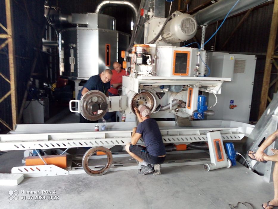 POLSKI przesiewacz do peletu, chłodnica peletu, podajnik wibracyjny