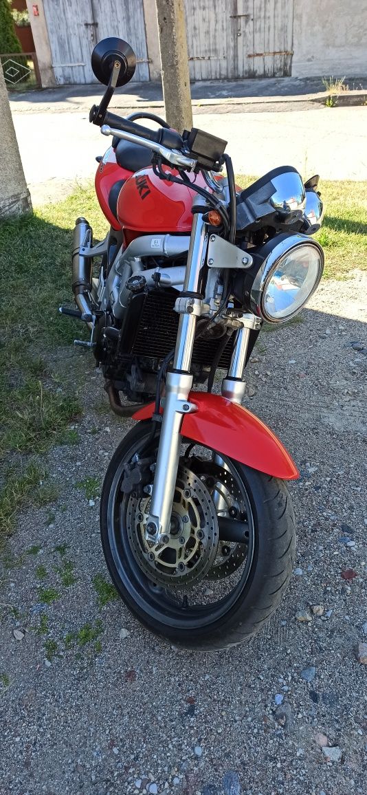 Suzuki SV 650 naked  z 2000 roku zamiana