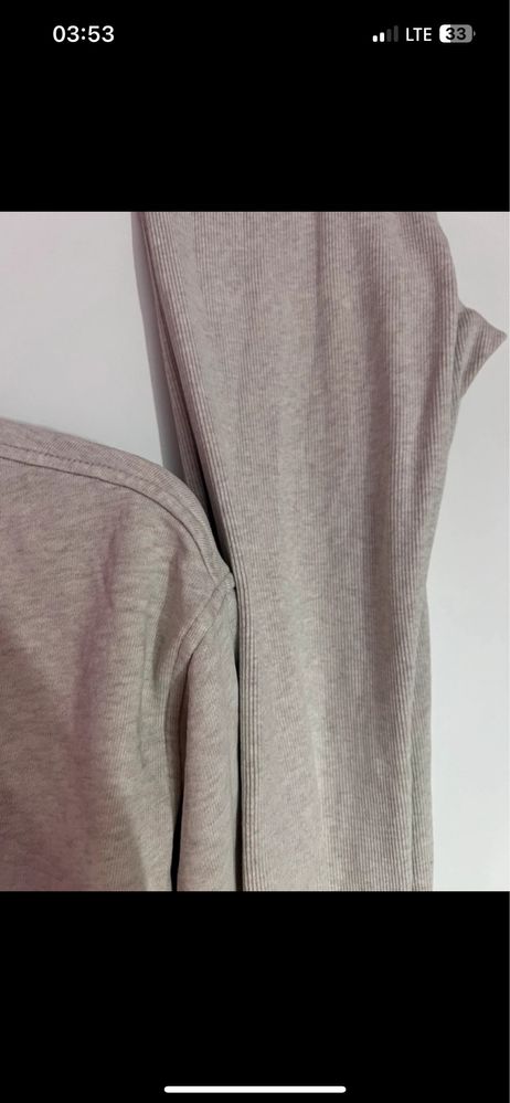 Dres dziewczecy h&m bezowy 140