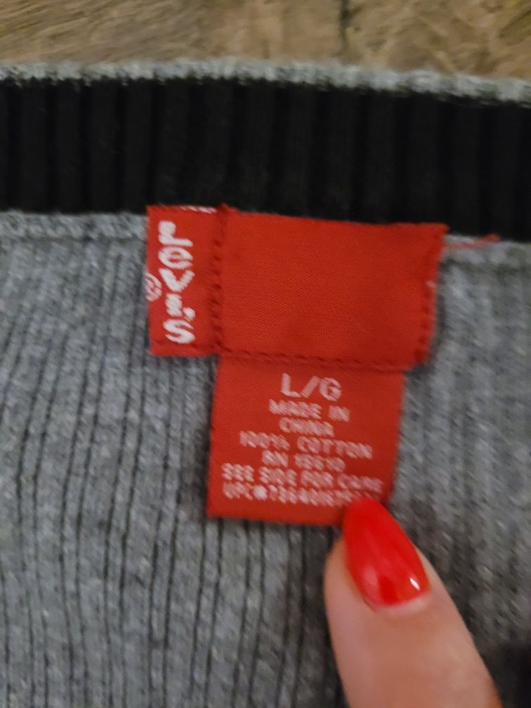 Sweter męska Levis szary L