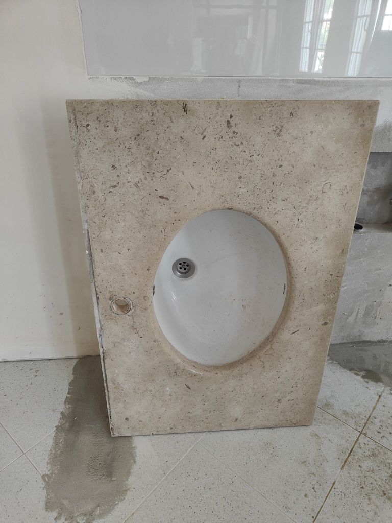 Lavatório valadares com pedra